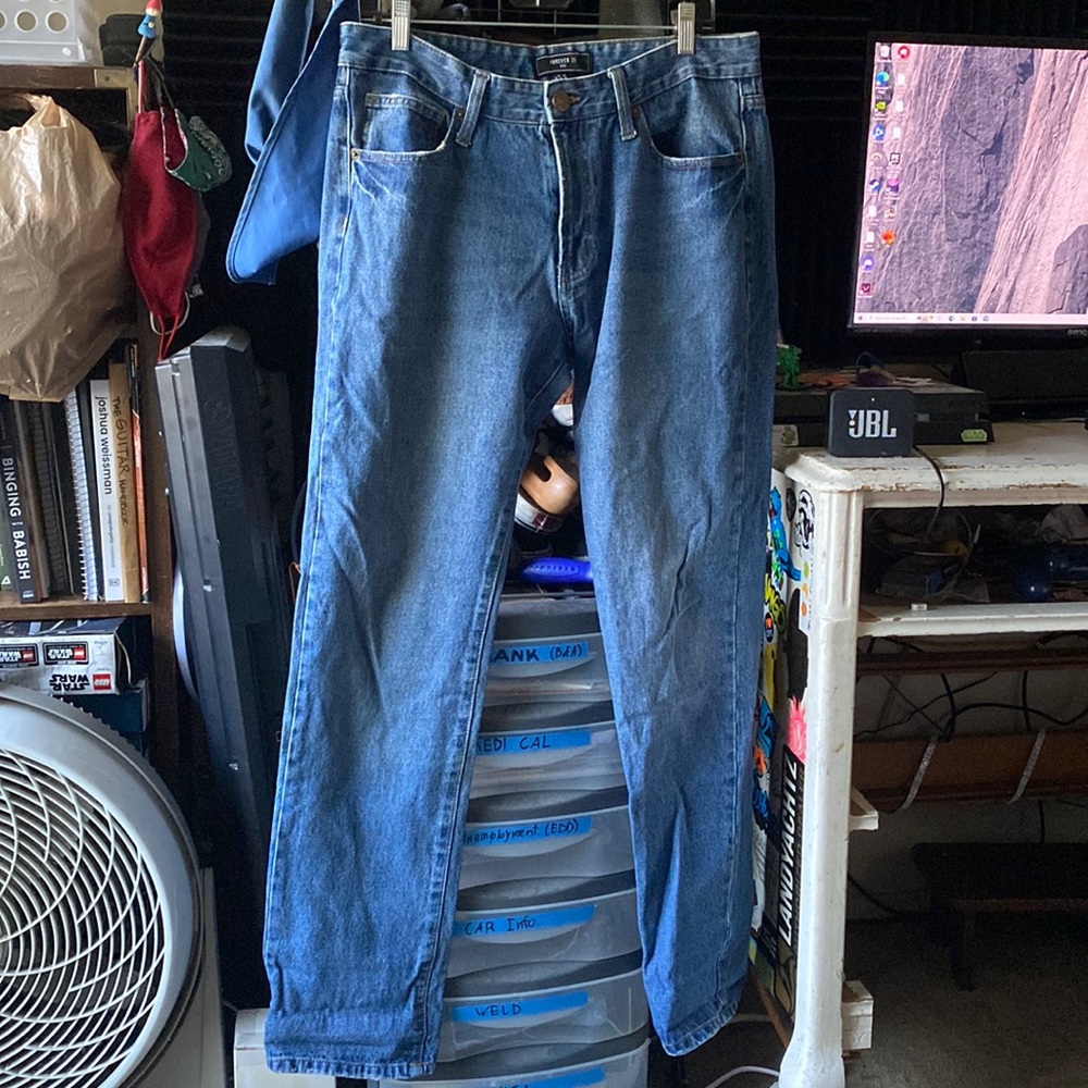 Forever 21 blue jeans